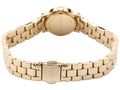 Marc Jacobs Amy Dinky White Dial Gold Steel Strap Watch for Women - MBM3226