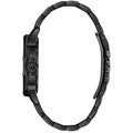 Bulova Octova Chronograph Black Crystal Dial Black Steel Strap Watch for Men - 98C134