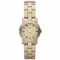 Marc Jacobs Amy Dexter Gold Dial Gold Steel Strap Watch for Women - MBM3218