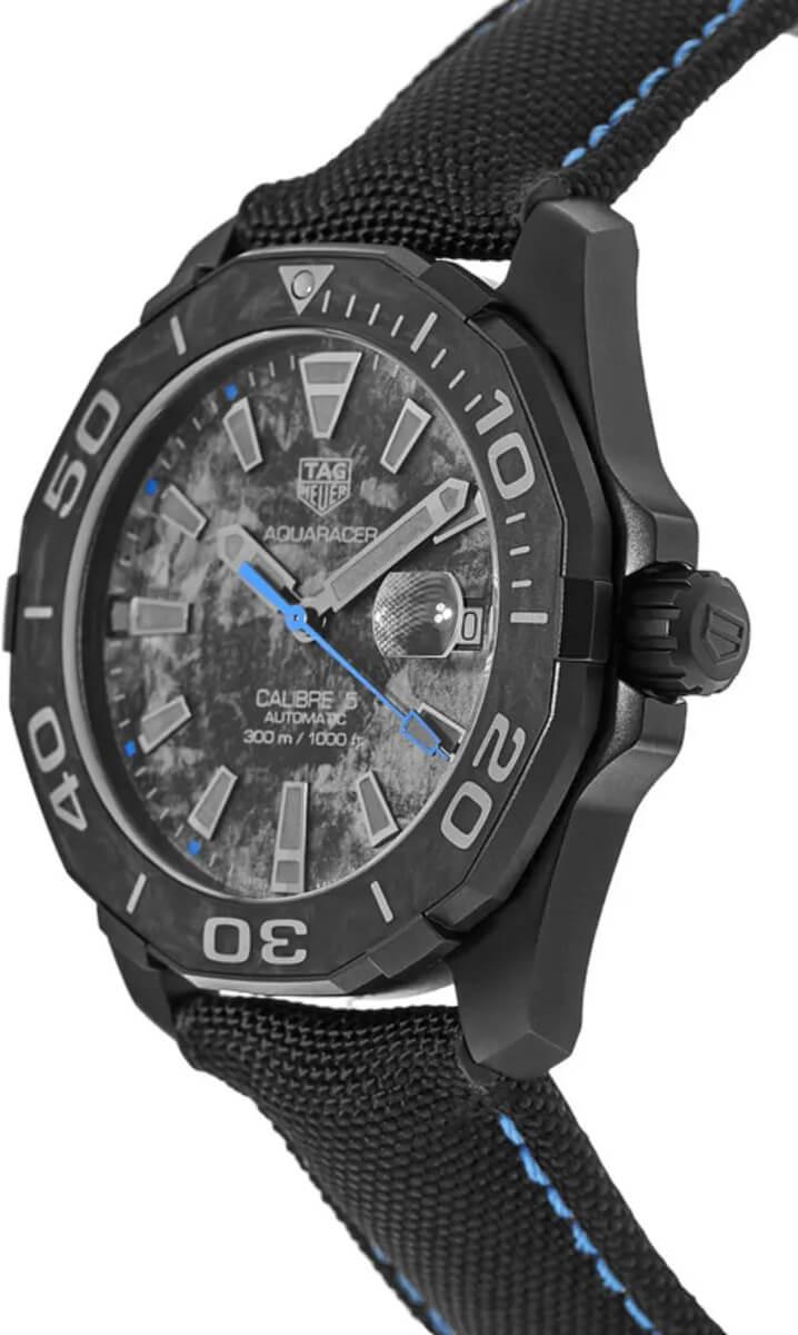 Tag Heuer Aquaracer Carbon Dial Watch for Men - WBD218C.FC6447