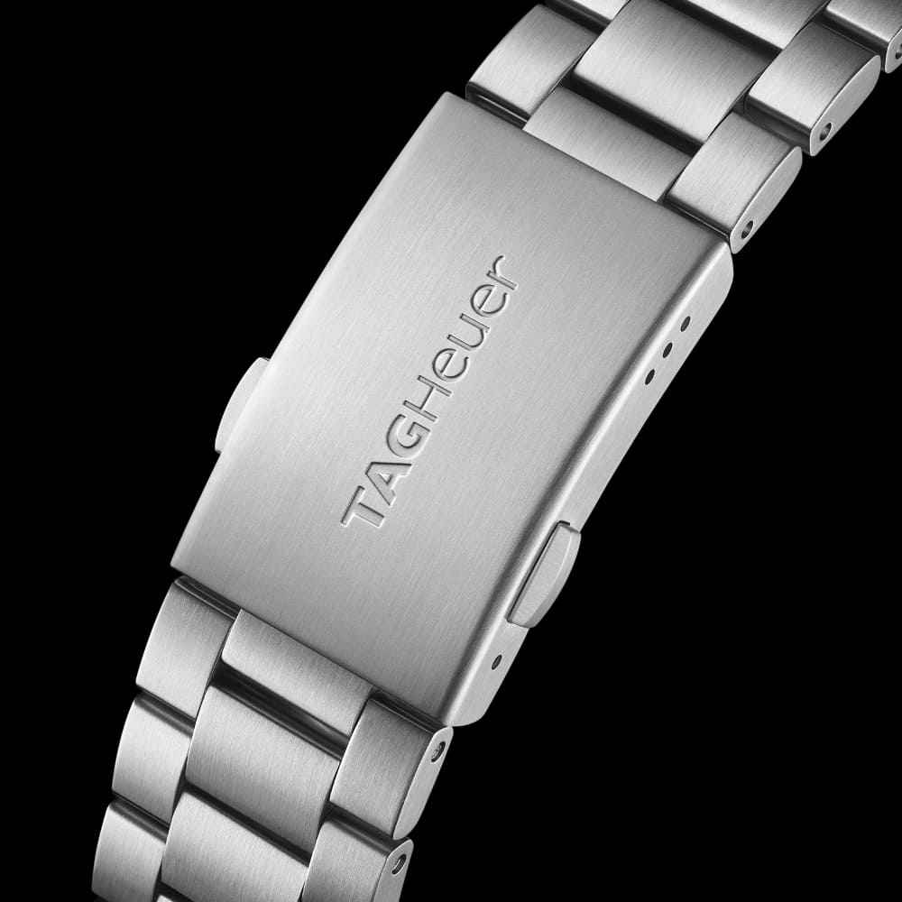 Tag Heuer Formula 1 Chronograph Ceramic Black Dial Silver Steel Strap Watch for Men - CAZ101AH.BA0842