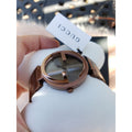Gucci Interlocking G Quartz Brown Dial Brown Steel Strap Watch for Women - YA133317