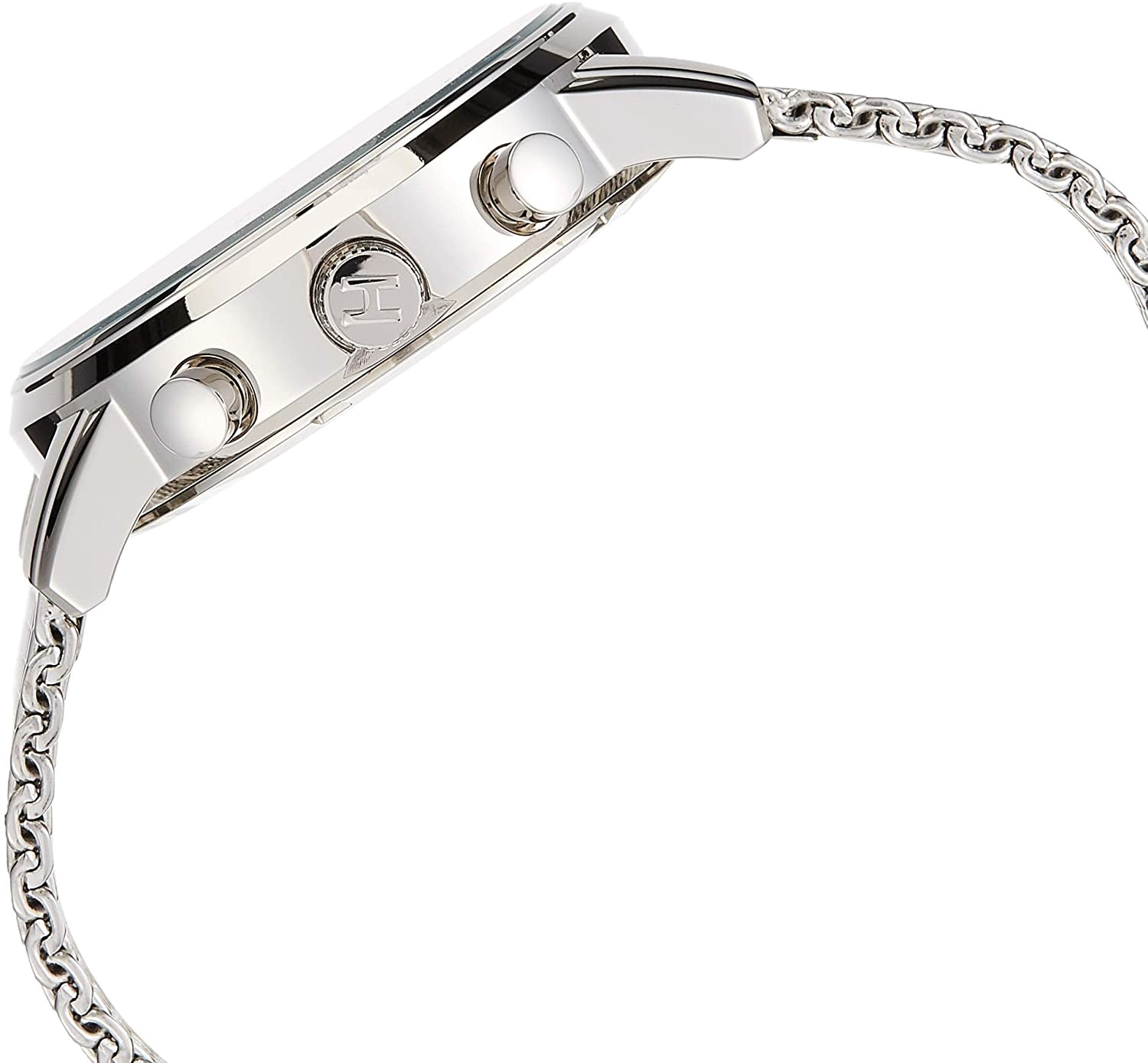 Tommy Hilfiger Harrison Quartz Grey Dial Silver Mesh Bracelet Watch for Men - 1790877