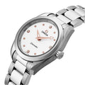 Omega Seamaster Aqua Terra Quartz Diamond Silver Dial Silver Steel Strap Watch for Women - 220.10.28.60.54.001