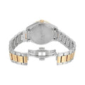 Versace Hellenyium GMT Black Dial Two Tone Steel Strap Watch for Men - V11040015