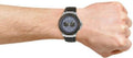 Guess Rigor Analogue Quartz Blue Dial Brown Leather Strap Watch For Men - W0040G10
