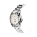 Omega Seamaster Aqua Terra Quartz Diamond Silver Dial Silver Steel Strap Watch for Women - 220.10.28.60.54.001