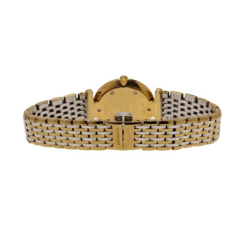 Longines La Grande Classique de Longines Gold Dial Two Tone Steel Strap Watch for Women - L4.209.2.31.7