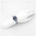 Coach Glitz Blue Dial Silver Steel Strap Watch for Women - 14502693