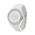 Chanel J12 Quartz Diamonds White Dial White Steel Strap Watch for Women - J12 H3110