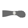 Guess Zeus Multifunction Diamonds Silver Dial Silver Steel Strap Watch for Men - GW0209G1