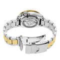 Seiko 5 Sports Automatic Brown Dial Two Tone Steel Strap Watch For Men - SRPK24