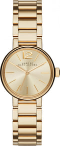 Marc Jacobs Peggy Gold Dial Gold Steel Strap Watch for Women - MBM3405