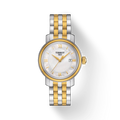 Tissot T Classic Bridgeport Lady White Mother of Pearl Dial Watch For Women - T097.010.22.118.00