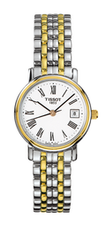 Tissot T Classic Desire Two Tone Quartz Watch For Women - T52.2.281.13