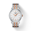 Tissot T Classic Tradition Lady White Dial Two Tone Steel Strap Watch For Women - T063.210.22.037.01