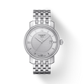 Tissot T Classic Bridgeport Silver Dial Silver Mesh Bracelet Watch For Men - T097.410.11.038.00