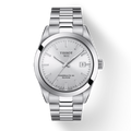 Tissot Gentleman Powermatic 80 Silicium Silver Dial Silver Steel Strap Watch For Men - T127.407.11.031.00