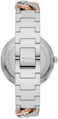 Michael Kors Catelyn Quartz Silver Dial Two Tone Steel Strap Watch For Women - MK4634