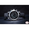 Tissot Dressport Chronograph Black Dial Black Leather Strap Watch for Women - T050.217.17.057.00