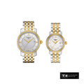 Tissot T Classic Bridgeport Lady White Mother of Pearl Dial Watch For Women - T097.010.22.118.00