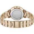 Hugo Boss Prima Gold Dial Gold Steel Strap Watch for Women - 1502571