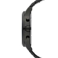 Hugo Boss Chronograph Black Dial Black Steel Strap Watch for Men - 1513180