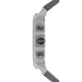 Hugo Boss Architectural Grey Dial Grey Leather Strap Watch for Men - 1513570