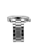 Hugo Boss Pilot Blue Dial Silver Steel Strap Watch for Men - 1513850