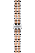 Tissot Carson Premium Lady Silver Dial Two Tone Steel Strap Watch For Women - T122.210.22.033.01