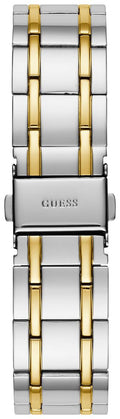 Guess Montauk Silver Dial Two Tone Steel Strap Watch for Women - W0933L5