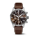 IWC Pilot's Watch Chronograph Edition Brown Dial Brown Leather Strap Watch for Men - IW377713