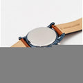 Fossil Neutra Chronograph Blue Dial Brown Leather Strap Watch for Men - FS5791