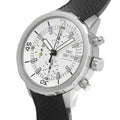 IWC Aquatimer Chronograph White Dial Black Rubber Strap Watch for Men - IW376801