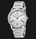 Michael Kors Hartman Quartz Silver Dial Silver Steel Strap Watch For Women - MK3489