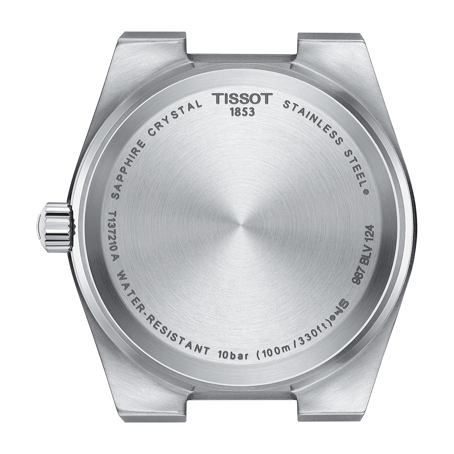 Tissot PRX Blue Dial Silver Steel Strap Watch For Women - T137.210.11.041.00