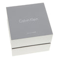 Calvin Klein Snake Silver Dial Yellow Gold Steel Strap Watch For Women - K6E23546