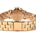 Marc Jacobs Baker Navy Blue Dial Rose Gold Steel Strap Watch for Women - MBM3332