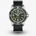 Breitling Superocean Automatic 44mm Outerknown Green Dial Green Nylon Strap Watch for Men - A17367A11L1W1