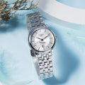 Tissot T Classic Carson Premium Silver Dial Silver Steel Strap Watch for Women - T122.207.11.031.00