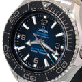 Omega Seamaster Planet Ocean 6000M Co Axial Master Chronometer Blue Dial Silver Steel Strap Watch for Men - 21530462103001