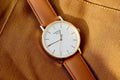 Tissot T Classic Everytime White Dial Brown Leather Strap Watch For Men - T109.410.36.031.00