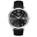 Tissot T Classic Tradition Black Dial Black Leather Strap Watch For Men - T063.610.16.052.00