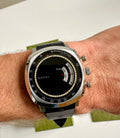 Gucci Grip Chronograph Black Dial Black Rubber Strap Watch For Men - YA157301