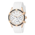 Guess Catalina White Dial White Silicon Strap Watch For Women - W0562L1