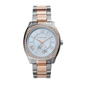 Michael Kors Bryn Quartz Blue Dial Two Tone Steel Strap Watch For Women - MK6136