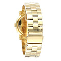 Marc Jacobs Amy Glitz Black Dial Gold Steel Strap Watch for Women - MBM3334