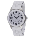 Marc Jacobs Perry White Dial White Silicone Strap Watch for Women - MBM2533