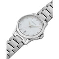 Gucci G Timeless Diamonds Mother of Pearl Dial Silver Steel Strap Watch For Women - YA126542