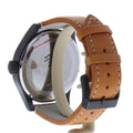 Hugo Boss Aeroliner Maxx Chronograph Black Dial Brown Leather Strap Watch For Men - 1513082
